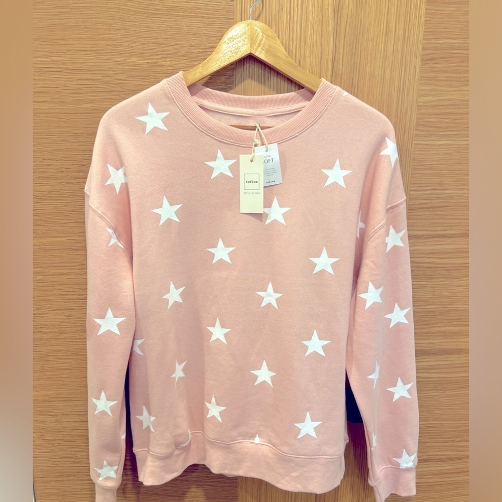 Reflex | Star Crewneck | Ladies Sweatshirt | Large | NWT